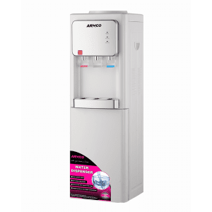 AD-16FHE-LN1(W) - 3 Tap Water Dispenser - Hot, Normal & Elec. Cooling.