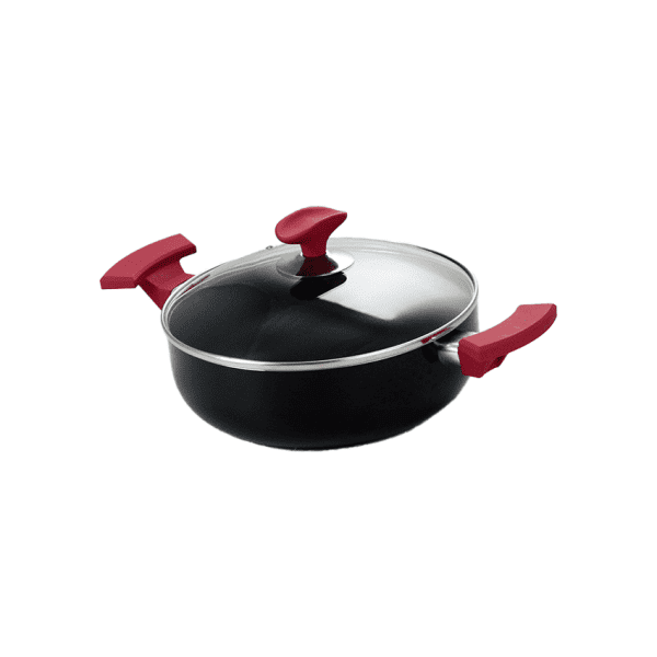 CP-05 - Twin Handle Deep Non Stick Cooking Pan - 24cm Diameter