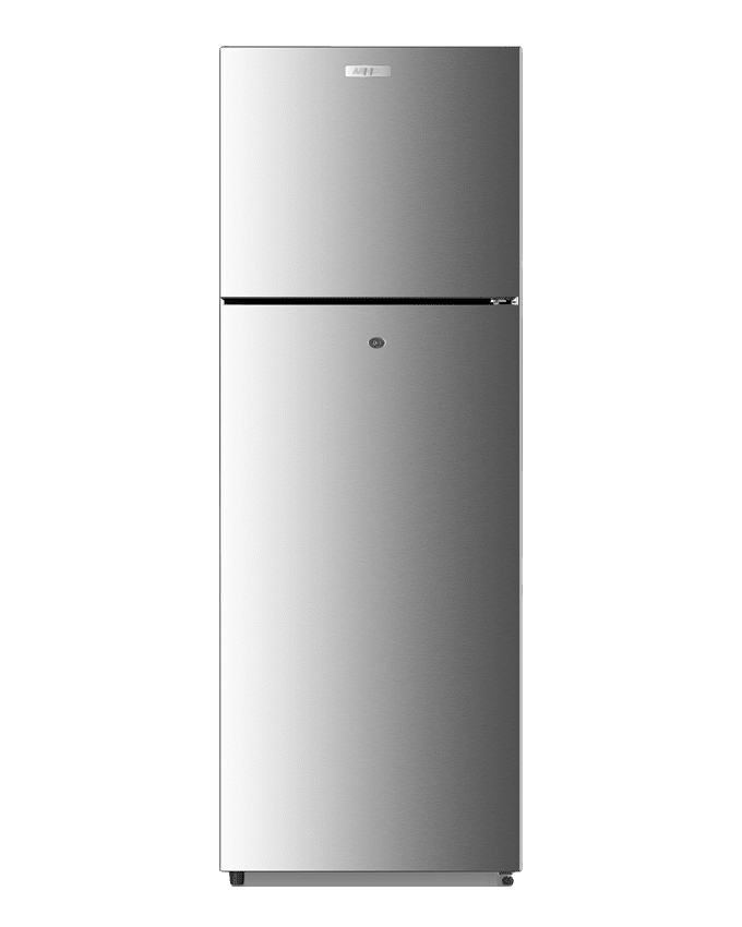 ARF-NF298K(SS) 285L Double Door Refrigerator – 3 Glass Shelves, Twist Ice Maker, LED Light, 3-Star EPRA, Stainless Steel Finish