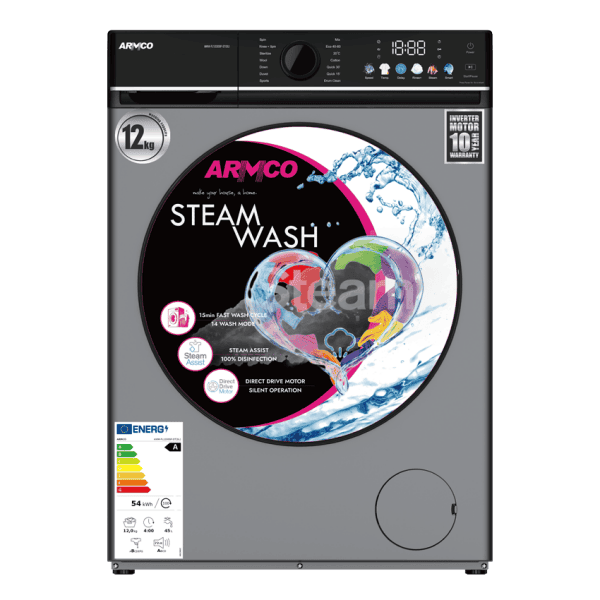 ARMCO AWM-FL1200SP-ST(SL) 12 KG WASHING MACHINE