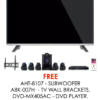TOSHIBA 55 inch HD LED TV
