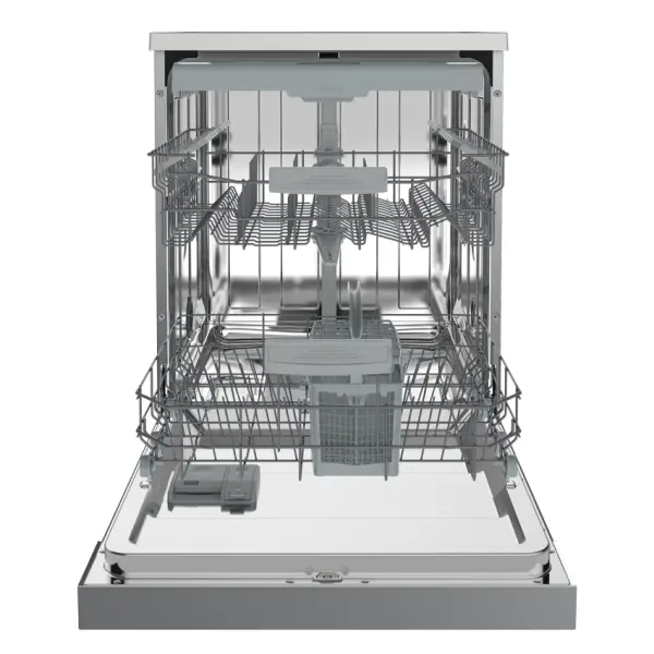 ADW-6615INV(SS) 15 Place Setting Dishwasher — Inverter Motor, 9 Programs, 3 Racks, Auto Door & Dual Wash (Inox Finish)