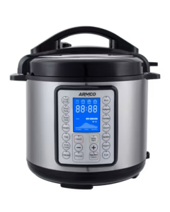 APC-EP1200UX - 12L Multi Function Electric Pressure Cooker, (Soup, Meat, Chicken, Cake, Saute, Beans, Rice, Steam, Porridge, Multigrain, yogurt, Fish, Ribs), 3 types of Taste Choice, Soft Touch buttons, Electric LED.