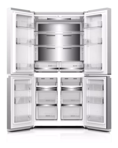 ARF-NF800-X4D(SS) – 665L 4-Door Cross Door Armco Refrigerator with Inverter Technology & Multi-Airflow Cooling – Stainless Steel Finish