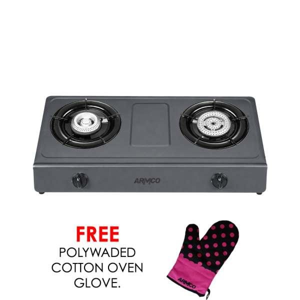 GC-8265P3 - Tabletop, 2 Burner, Auto ignition Infernova