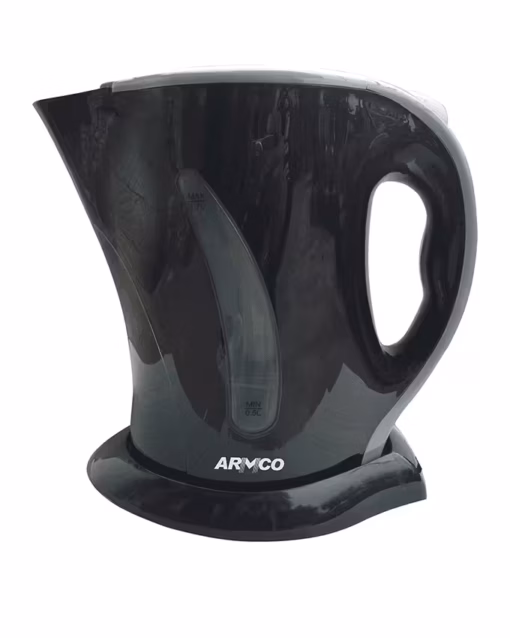 Armco Electric kettle, Plastic Cordless, Black, 1.7L