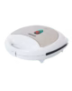 Sandwich Maker, 2 Slice,Non-Stick Triangle Plate, Large Bread, heats fillings and seals edges efficiently, cool touch housing, perfect locking system,Rubber grip feet, On and Ready indicator light, White with Stainless Steel, 750w