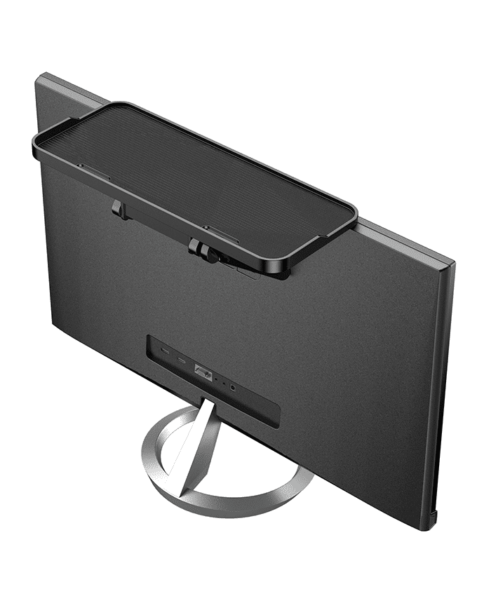 abk-tv1 - led tv remote control holder - screen shelf.