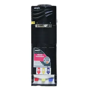 AD-17FHNC-PED(BK) - 16L 3 Tap Water Dispenser, Hot, Normal & Cold - Foot Pedal Press, Black.