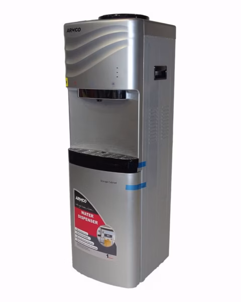 AD-17FHNC(S) - 16L 3 Tap Water Dispenser, Hot, Normal & Cold, Silver.