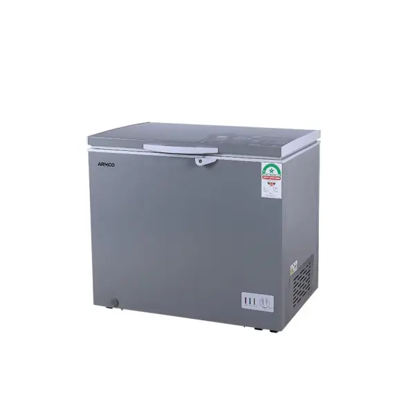 AF-C13(K) - Chest Freezer, 145L Net (160L Gross), Cool Pack , Step-in Type, Silver Aluminium interior,  EPRA Compliant, 2 STAR.
