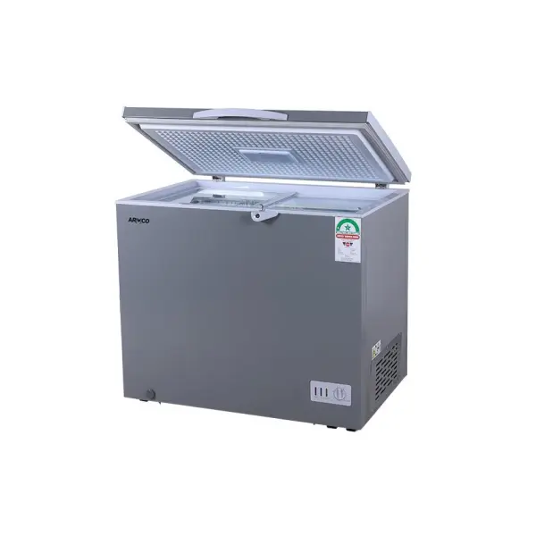 AF-C13(K) - Chest Freezer, 145L Net (160L Gross), Cool Pack , Step-in Type, Silver Aluminium interior,  EPRA Compliant, 2 STAR. - Image 2