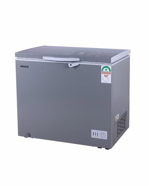 AF-C22(K) 190L Chest Freezer - Dual Cooling, 212L Gross, Cool Pack, Silver Interior, Double Insulation, Silent Tropical Compressor, Lock & Key, 2 Baskets, EPRA Compliant