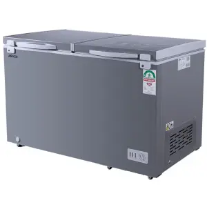 AF-C80(K) 711L Step-In Double Door Chest Freezer 711L Net (780L Gross) Aluminium interior, Twin Silver Top Doors, Super Silent Topicalised Compressor, CFC Free