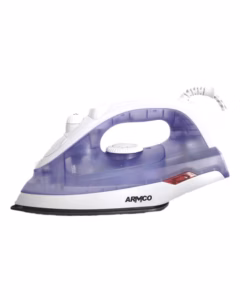 AIR-10SV3 - Mid Size Steam iron with Spray, Burst, Variable Temp. Control, Self Clean 1600W - Blue, Non Stick Sole plate.