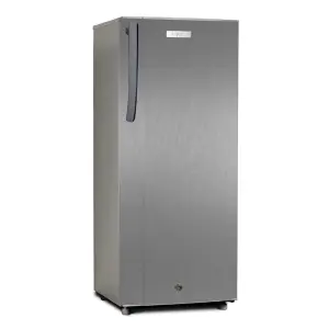 ARF-239(DS) - Refrigerator (8.5Cu.ft.g) 175L, 1 door, Wire Shelves, Cool Pack, Ice Tray, Big Ice Box, Stylish Handle, Lock and Key, Vegetable Crisper, Integrative Fresh Room and Defrosting Tray, Dark Silver.