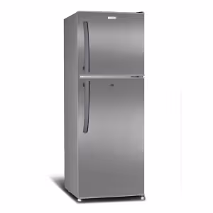 ARF-NF238(DS) - Refrigerator, 200L, 2 door,LED Interior Lamp, 2 Strengthened Wire Shelves, Fresh Zone, Crystal Vegetable Crisper, Egg Tray, Lock and Key, Dark Silver.