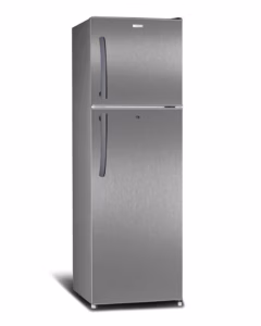 ARF-NF298(DS) - Refrigerator, 251L, 2 door, LED Interior Lamp, 3 Strengthened Wire Shelves, Crystal Vegetable Crisper, Egg Tray, Lock and Key, Dark Silver.