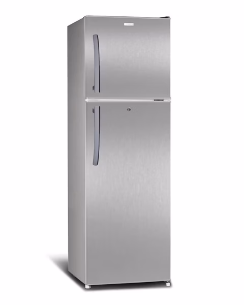 ARF-NF298(SL) - Refrigerator 251L, 2 door, LED Interior Lamp, 3 Strengthened Wire Shelves, Crystal Vegetable Crisper, Egg Tray, Lock and Key, Silver.