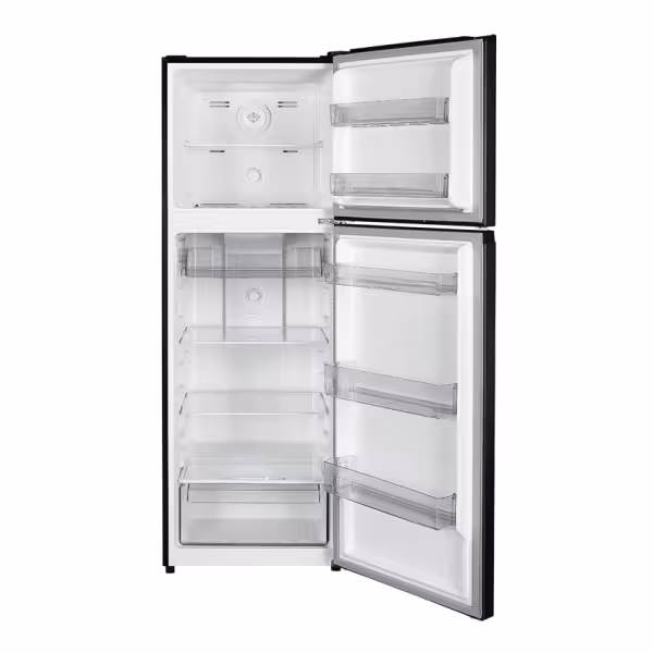 ARF-NF422INV(DS) - 334L FROST FREE Refrigerator - 10 YEAR INVERTER COMPRESSOR WARRANTY, 2 reversible doors, LED Interior Lamp, External Control Panel, Multi Air Flow, Tempered Glass Shelves, Fresh Drawer, Crystal Vegetable Crisper with intelligent Humidity Controller, Super Energy Efficient, Dark Silver. - Image 2
