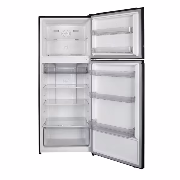 ARF-NF542INV(DS) - 415L FROST FREE Refrigerator - 10 YEAR INVERTER COMPRESSOR WARRANTY, 2 reversible doors, LED Interior Lamp, External Control Panel, Multi Air Flow, Tempered Glass Shelves, Fresh Drawer, Crystal Vegetable Crisper with intelligent Humidity Controller, Super Energy Efficient, Dark Silver - Image 2