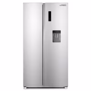 ARF-NF758-SBS(DS) - Refrigerator, 562L, 2 door Side by Side (359L Refrigerator/203L Freezer), INVERTER COMPRESSOR, Inbuilt Water Dispenser, LED Interior Lamp, Electronic Temperature control, Multi Airflow, Tempered Glass Shelves.