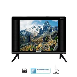 LED-TZ15H1DC - 15" LED TV, HD Ready, TEMPERED GLASS TOUGH SCREEN, PC Input, 1xHDMI, 1xUSB (Movies), Earphone Out, DVB-T2, Multi System, Multi Video Format, 10w x 2 speakers, With Crocodile clips and Adapter,AC/DC New Tough Screen.