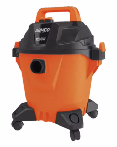 AVC-WD2014M-20L Wet And Dry Drum Type Vacuum Cleaner, Big Drum Capacity, Tough Stainless Steel exterior Body, High Quality Castor Wheels, Washable Cloth Filter, Safety Switch, Blow Function, 5M Cable, 1200W.