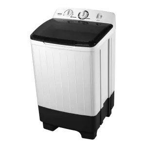 AWM-ST1500- 15 Kg Single Tub Washing Machine, Anti-Shock Plastic Body, Internal Anti Detergent and Anti-Rust plastic Drum, Lint Filter, Auto Stop after Wash Cycle, Elegant Tray Cover.
