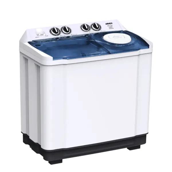 AWM-TT1600P - 16 Kg Twin Tub Washing Machine with Pump, Air Dry Function, External Scrub top, Anti Bacterial, 35 Min Soak Timer, Anti-Shock Plastic Body, Simultaneous Wash and Spin Function with Twin Motors, High Speed Spin 1350rpm.