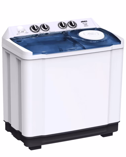 AWM-TT1600P - 16 Kg Twin Tub Washing Machine with Pump, Air Dry Function, External Scrub top, Anti Bacterial, 35 Min Soak Timer, Anti-Shock Plastic Body, Simultaneous Wash and Spin Function with Twin Motors, High Speed Spin 1350rpm.