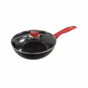 CP-F04 - Deep Non Stick Cooking Pan With Lid - 24cm Diameter.