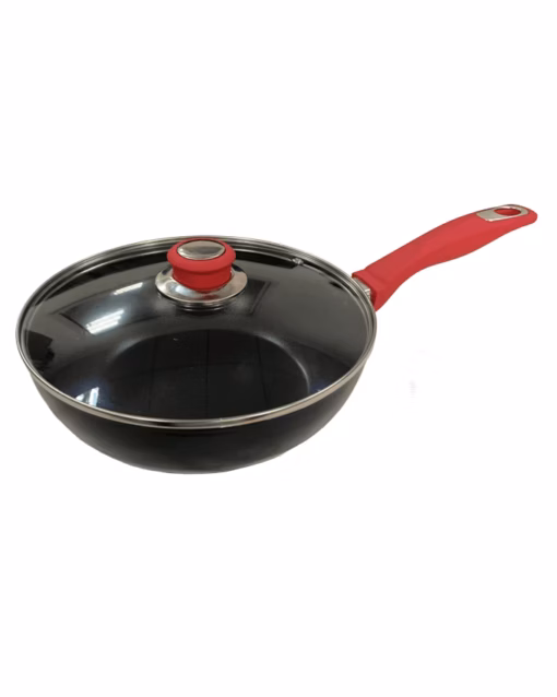CP-F04 - Deep Non Stick Cooking Pan With Lid - 24cm Diameter.
