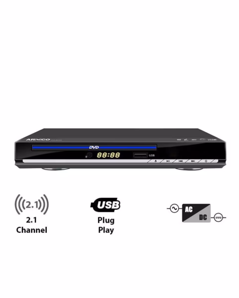 DVD-MX455 - 2.1 Channel DVD Player