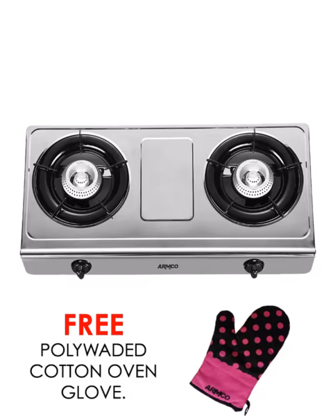 GC-8250P3 - 2 Burner Tabletop Gas Cooker