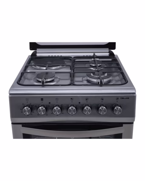 GC-F6631HX3(SS) - 3 Multi-gas Burners (1WOK) + 1Electric (180mm-2000W RAPID Plate), 60X60 Oven+Grill, Flame Failure Device, One Touch Auto ignition, Rotisserie, Cool Door with removable inner glass Oven, 304SS High Quality Stainless Steel Body. - Image 2