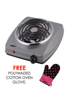 AEC-C10(S) - Spiral Electric Hot Plate, 1 Burner.