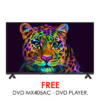 ARMCO 55 inch LED TV, Digital Q SMART 4K UHD, Android 14.0 OS, Frameless design, USB Movies, Multi Format, 3xHDMI, 2xUSB, Memory 1G+8G, CI Slot, Hi Fi Sound, VGA Connector, RJ45 Input, Mini AV, Energy Saving, With 1 Free Remote (Regular + Voice remote) & Free Wall Mount.