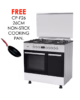 gc-f9642zbt2(sl) 4gas+2electric(1x145 + 1x180), 60x90 full function turbo convection oven, 1 rapid plate, 1 triple wok burner, cast iron pan supports, eu standard flame failure device, one touch auto ignition, digital timer, sabaf italian burners.