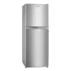 ARF-198K Armco Refrigerator, 137L, 2-Door, COOLPACK, Glass Shelves, Vegetable Crisper, Lock & Key, Interior Lamp, Dark Silver, 3-Star EPRA