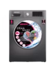8KG, 55LT, 1400 RPM, FRONT LOADING, BLDC INVERTER MOTOR, 15 PROGRAMS, TOUCH PANEL, DIGITAL DISPLAY, STEAM WASH, DARK GRAY BODY COLOR, PC COVER DOOR GLASS, CHROME KNOB MATERIAL, STAINLESS STEEL DRUM