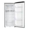 ARF-189K(DS) Armco Refrigerator (7.5Cu.ft.g) 150L, 1 door, Wire Shelves, Cool Pack, Ice Tray, Big Ice Box, Stylish Handle, Lock and Key, Vegetable Crisper, Integrative Fresh Room and Defrosting Tray, DARK SILVER.
