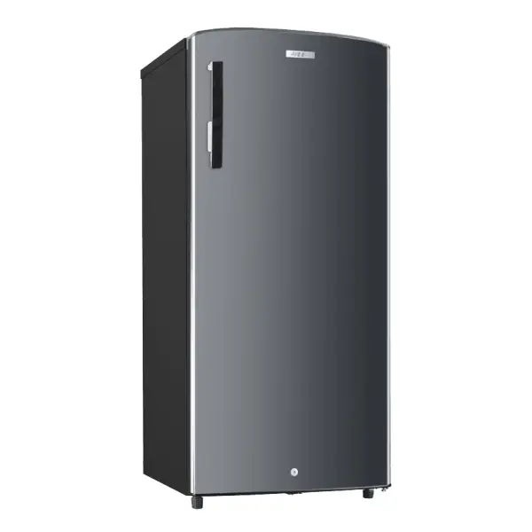 ARF-189K(DS) Armco Refrigerator (7.5Cu.ft.g) 150L, 1 door, Wire Shelves, Cool Pack, Ice Tray, Big Ice Box, Stylish Handle, Lock and Key, Vegetable Crisper, Integrative Fresh Room and Defrosting Tray, DARK SILVER.
