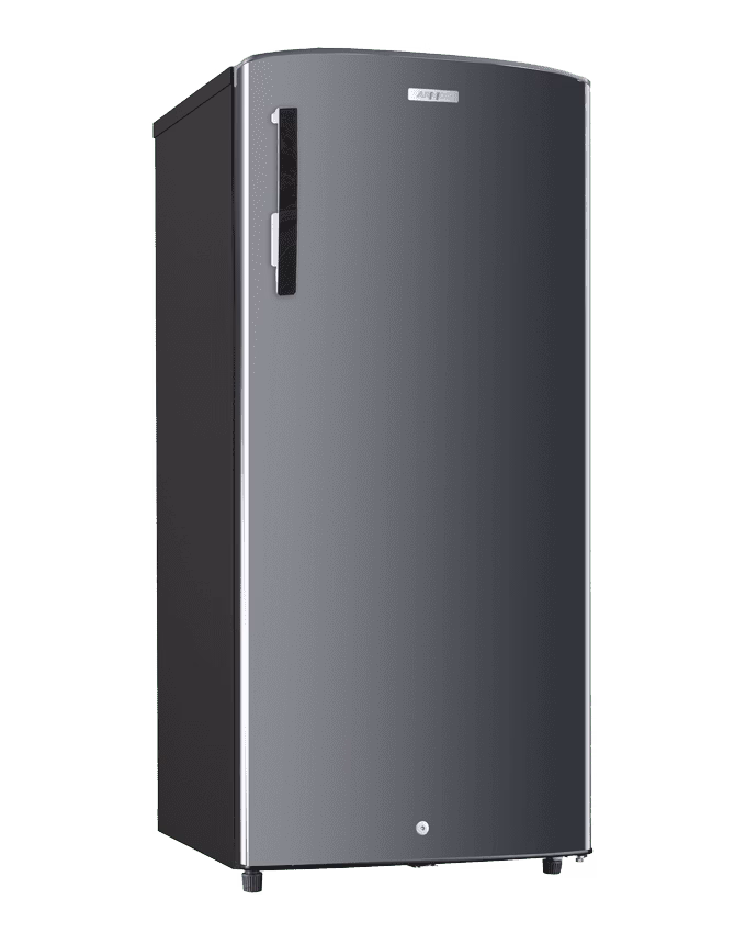 ARF-189K(DS) – Refrigerator 170L, 1 door, Wire Shelves, Cool Pack, Ice Tray, Big Ice Box, Stylish Handle, Lock and Key, Vegetable Crisper, Integrative Fresh Room and Defrosting Tray, Dark Silver.