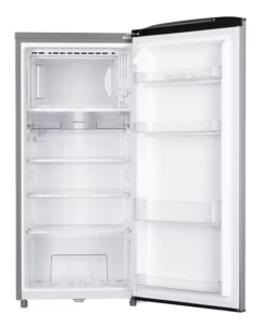 ARF-189K(SL) Armco Refrigerator (7.5Cu.ft.g) 150L, 1 door, Wire Shelves, Cool Pack, Ice Tray, Big Ice Box, Stylish Handle, Lock and Key, Vegetable Crisper, Integrative Fresh Room and Defrosting Tray, SILVER.