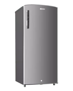 ARF-189K(SL) Armco Refrigerator (7.5Cu.ft.g) 150L, 1 door, Wire Shelves, Cool Pack, Ice Tray, Big Ice Box, Stylish Handle, Lock and Key, Vegetable Crisper, Integrative Fresh Room and Defrosting Tray, SILVER.