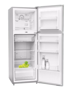 Armco ARF-NF278K(SL) 265L Double Door Refrigerator – Twist Ice Maker, LED Light, Cool Pack, 3 Star EPRA, Silver Finish
