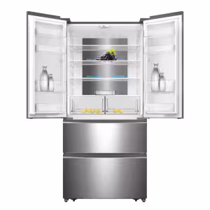 ARF-NF725-F4D(SS) - Armco Refrigerator,585L, 4 door FRENCH TYPE (2 Door/2Drawer) (381L Refrigerator/204L Freezer)