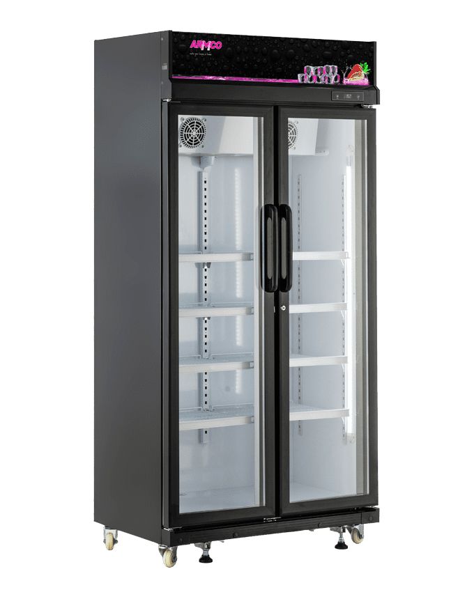 Armco ASC-700 No Frost Glass Door Refrigerator – Premium 580L Double Door Display