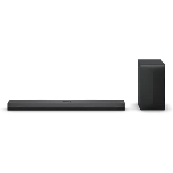 LG S70TY Soundbar - 400W 3.1.1ch Soundbar with Dolby Atmos, DTS:X, up-firing center speaker, AI Sound Pro, Hi-Res Audio, powerful subwoofer, HDMI eARC, Bluetooth.